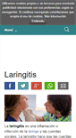 Mobile Screenshot of laringitis.org